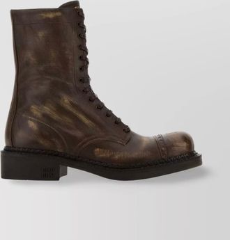 Miu Miu leather ankle boots
