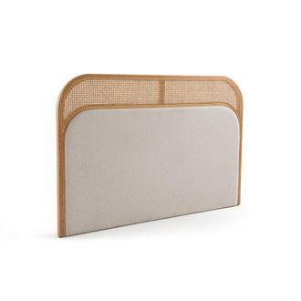 La Redoute Interieurs Hoofdbord in vlechtwerk en fluweel, Buisseau