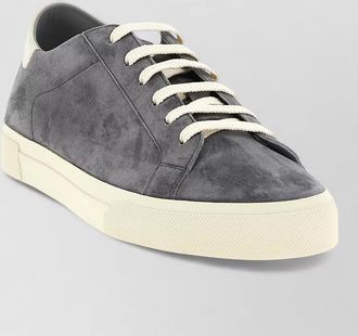 Brunello Cucinelli suede low-top sneakers