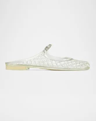 Tory Burch Mellow Jelly Mary Jane Ballerina Mules