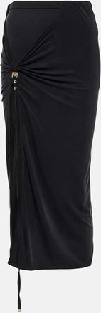 Jacquemus La Jupe Pareo Croissant midi skirt