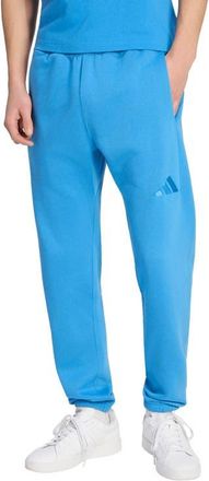 adidas ALL SZN Fleece Regular Tapered Pants in Ray Blue at Nordstrom, Size Xx-Large R