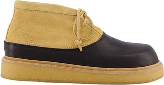 Marni Heren, Schoenen, Beige, Maat: 40 EU Leer