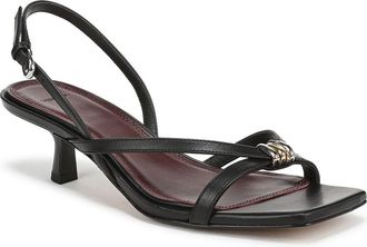 Vince Tali Slingback Kitten Heel Sandal in Black at Nordstrom, Size 6.5