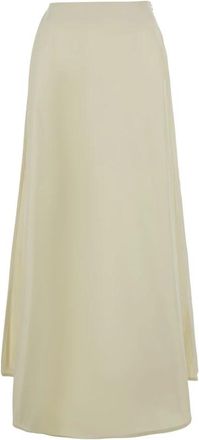Tagliatore Tech Fabric Rok - Dames - Maxi Rokken - Beige - XS - Rokken