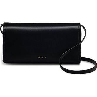 Radley London Lexington Lane Small Leather Wallet-on-a-Strap Bag in Black at Nordstrom Rack