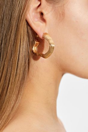 Cult Gaia Palais Earrings, Womens, Gold