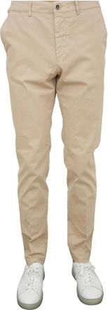 PESERICO Stijlvolle Chinos - Heren - Chinos - Beige - 2XL - Katoen - Broeken