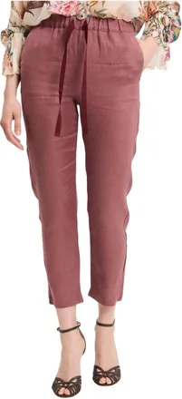 Semicouture Donna, Pantaloni, Rosa, L, new