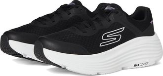 Skechers Max Cushioning Endeavour Canova Womens Shoes Black/White : 9.5 B - Medium, Textile