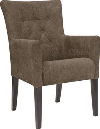 HOME AFFAIRE Esszimmerstuhl »King« () 1 Stk.Esszimmerstuhl mit Knopfheftung