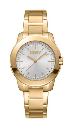 DKNY Womens 316L Stainless Steel Watches - Gold
