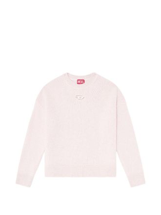 Diesel Maglione in misto lana con logo Diesel