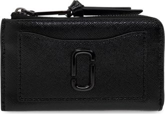 Marc Jacobs The Utility Snapshot DTM Top Zip Multi Wallet - Dames - Portefeuilles - Zwart - ONE Size - Leer - Accessoires