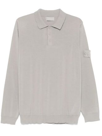 Stone Island Compass-badge polo shirt - Grey