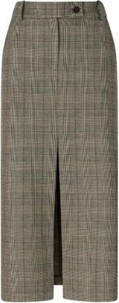 Pinko Pinko Rokken - Dames - Midirokken - Grijs - M - Rokken