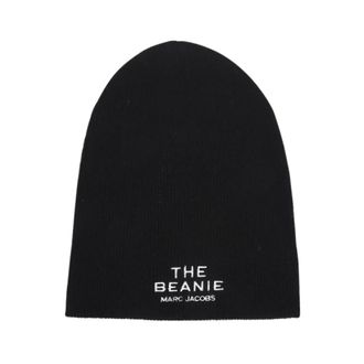 Marc Jacobs Zwarte Beanie Muts - Dames - Hoeden - Zwart - ONE Size - Accessoires
