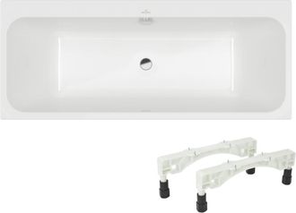 Villeroy & Boch Ba&ntilde;era Villeroy & Boch Architectura De 170 X 75 Cm, Con Instalaci&oacute;n A La Derecha, Patas Y Desag&uuml;e Cromado Wirquin