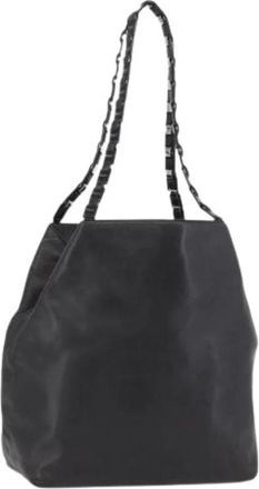 Ferragamo Pre-owned Tote Bags, female, Black, Size: ONE SIZE Pre-owned Shoulder Bag
