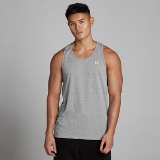 MyProtein Camiseta sin mangas Rest Day para hombre de MP - Gris jaspeado - XXS