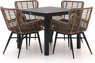 Intenso Furniture Intenso Asti/La Fonte 90cm dining tuinset 5-delig