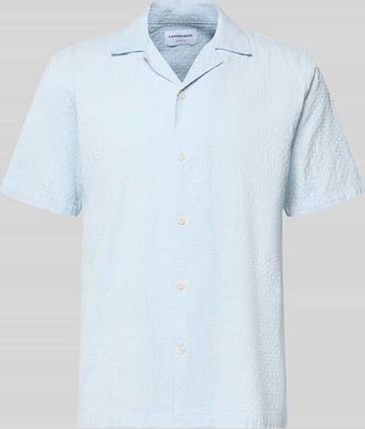 Lindbergh Lindbergh Relaxed Fit Freizeithemd mit Leinen-Anteil in Hellblau, Gr&ouml;&szlig;e XXXL