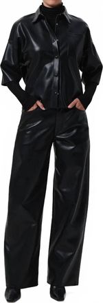 Citizens Of Humanity Ayla Baggy Jean In Black