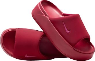 Nike (WMNS) Nike Calm Elevation Slides Team Crimson IO0495-602