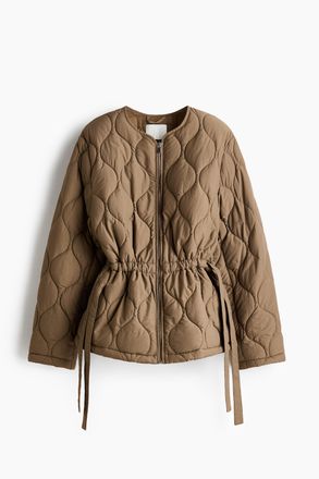 H&M THERMOLITE Steppjacke - Graubraun