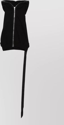 Rick Owens cyclops gimp hooded knitwear drawstring pockets