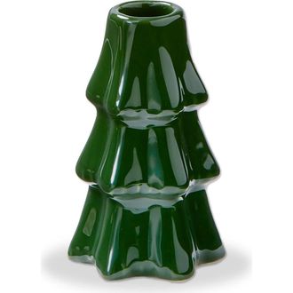 Tag Large Green Ceramic Pine Tree Taper Candle Holder for Christmas at Nordstrom