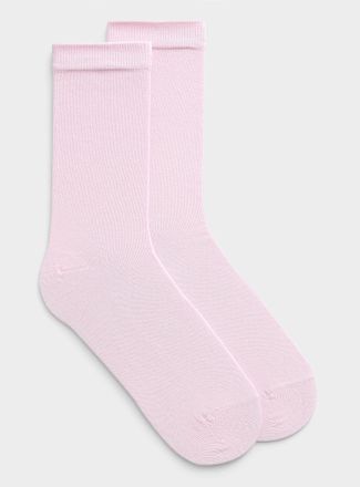 Simons Womens Solid comfortable socks Made in Portugal
