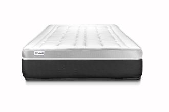 VITALIT Colch&oacute;n Blanco Con Espuma Viscoel&aacute;stica 100 X 220