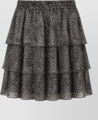 Michael Kors printed full skirt