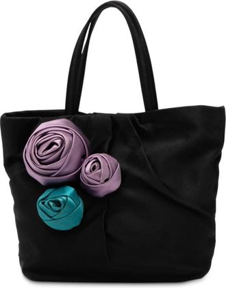 Prada Pre-owned Prada Mini Raso Rose Tote Ladies ZUXB0R2RNP6LJ53C