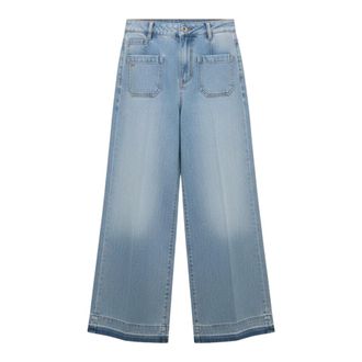 Nine In The Morning Wide Jeans, female, Blue, Size: W27 Naia Culotte