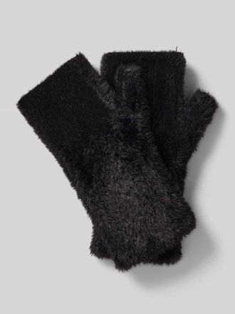 Loevenich Handschuhe mit Viskose-Anteil im fingerlosen Design in Black, Gr&ouml;&szlig;e 1