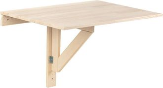 Astigarraga Astigarraga - Mesa Plegable De Pared En Madera Maciza Pino, 79,5x59 Cm