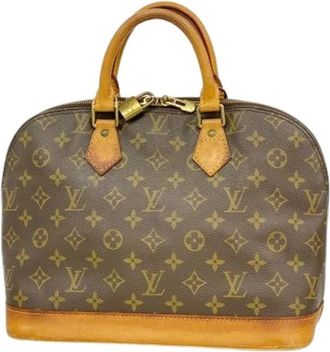 Louis Vuitton Pre-owned Handbags, female, Brown, Size: ONE SIZE Pre-owned Canvas Handbag