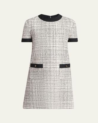 Valentino Garavani Tweed Mini Dress