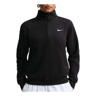 Nike (WMNS) Nike Studio Fleece Medium Weight 1/4-Zip Top Total Black Sail IV4886-001