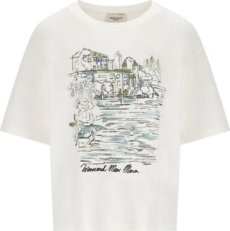 Max Mara Mujer, Camisetas, Blanco, Talla: M