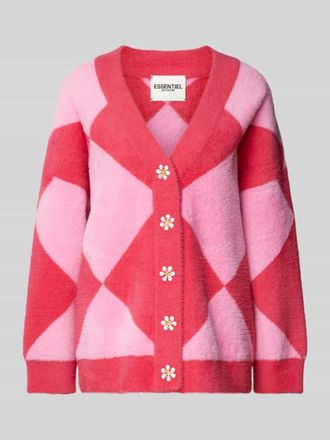 Essentiel Strickjacke How in Hellrosa, Gr&ouml;&szlig;e L