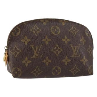 Louis Vuitton Pre-owned Clutches, female, Brown, Size: ONE SIZE Pre-owned Vintage Canvas Clutch