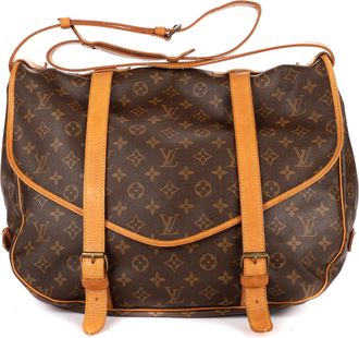 Louis Vuitton Double Strap Saumur schoudertas