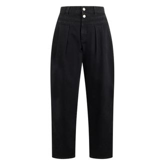 Alberta Ferretti Mujer, Vaqueros, Negro, Talla: S