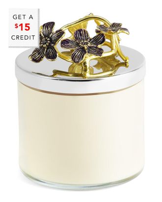 Michael Aram Forget Me Not Three-Wick Candle With $15 Credit