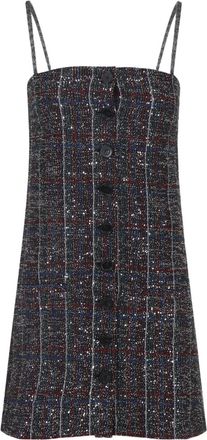 Missoni Abito midi a quadri - Nero