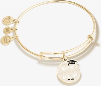 Alex and Ani The Tassel was Worth the Hassle Graduation Charm Bangle in Gold at Nordstrom