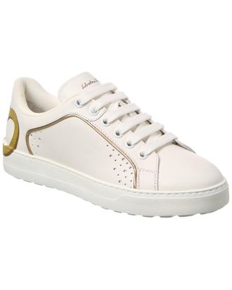 Ferragamo Manhattan Leather Sneaker
